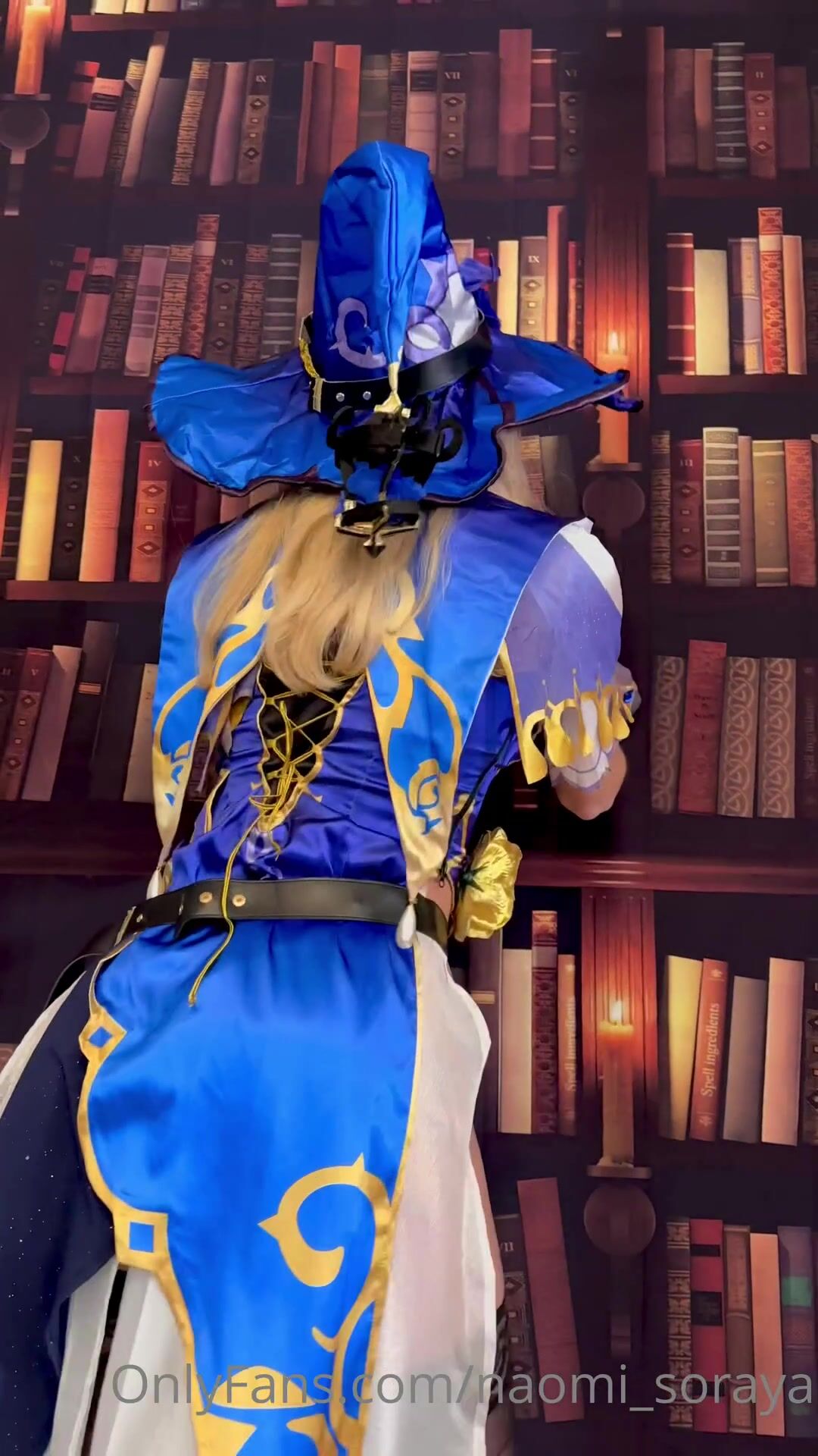 Naomi Soraya Plays Genshin's Lisa As A Cock-Riding Hoe