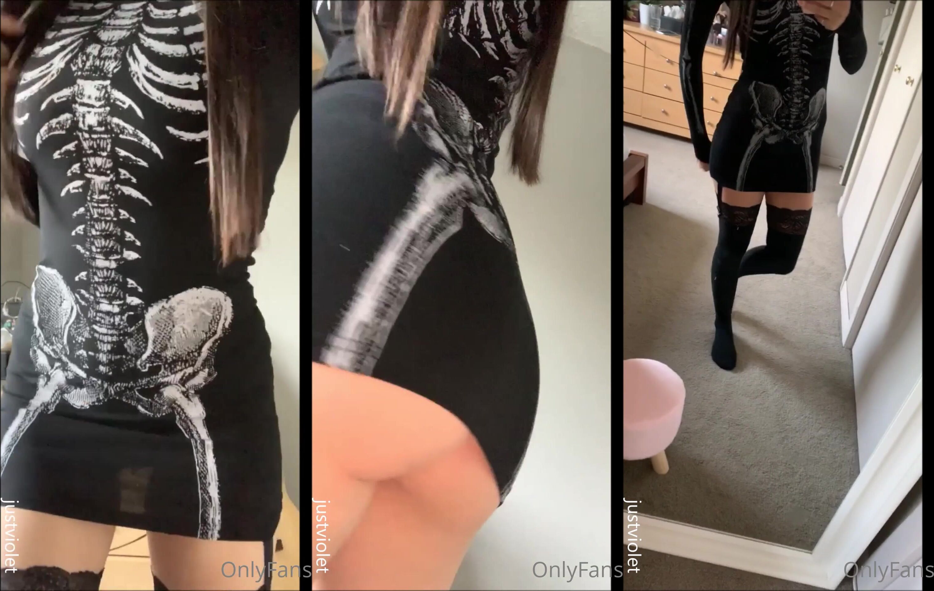 Just Violet Fucks Her Own Ass