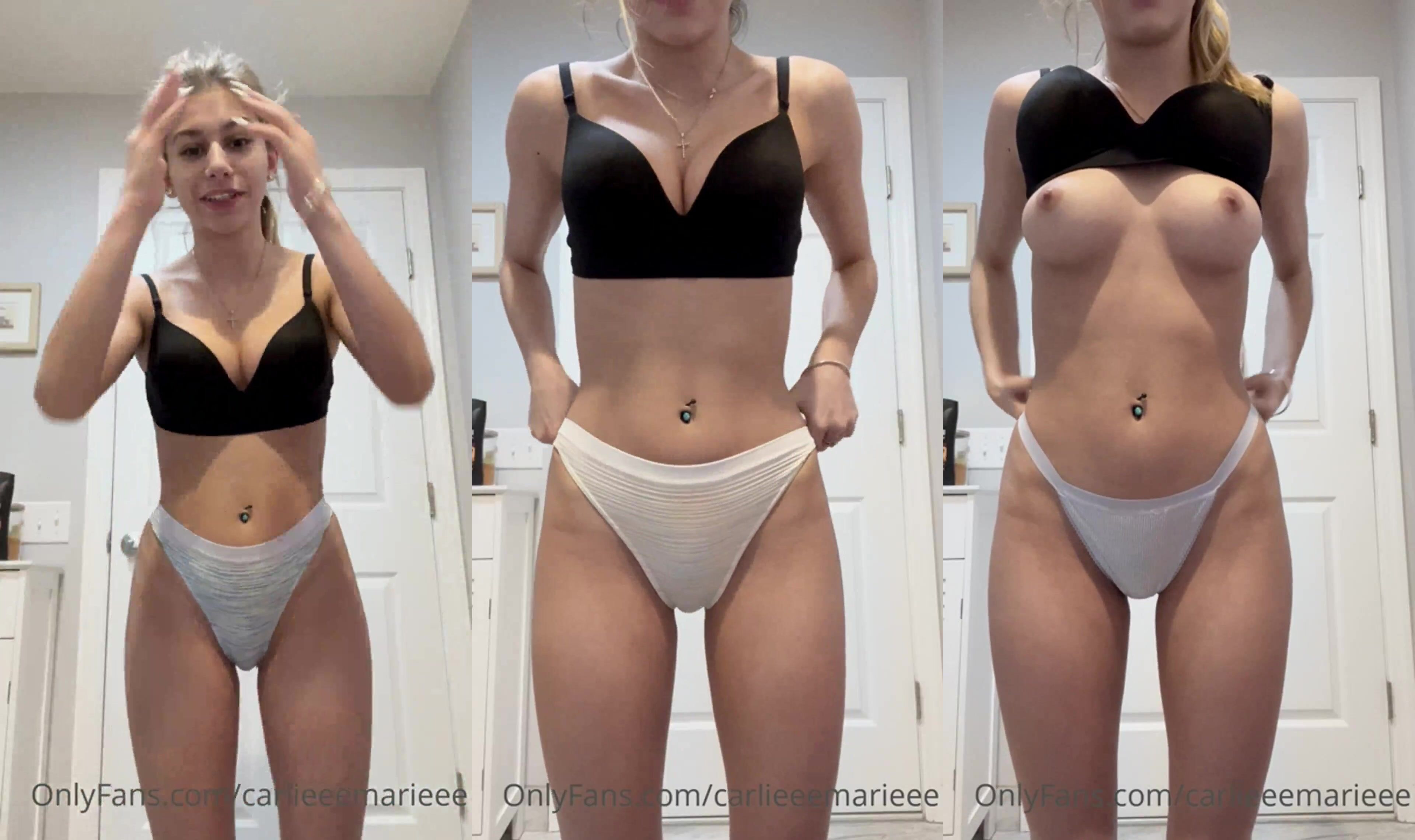 Carlieevall Changes Her Panties