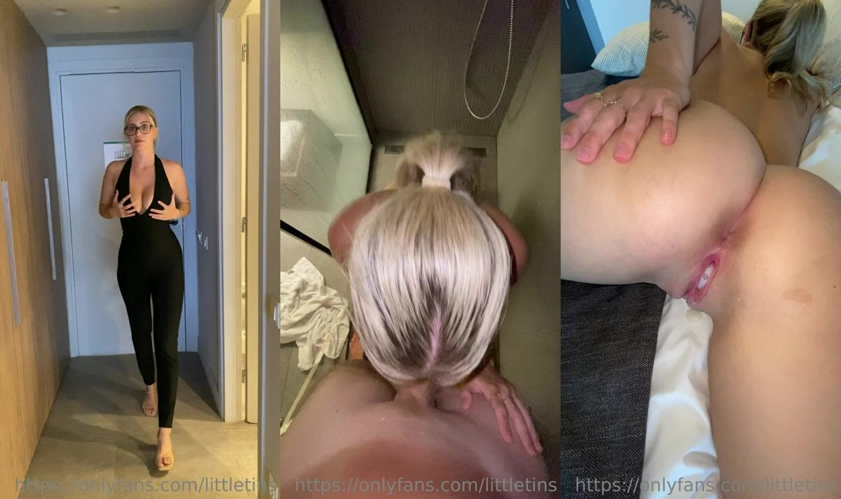 LilTinsss Gets Fucked And Creampied By Her BF
