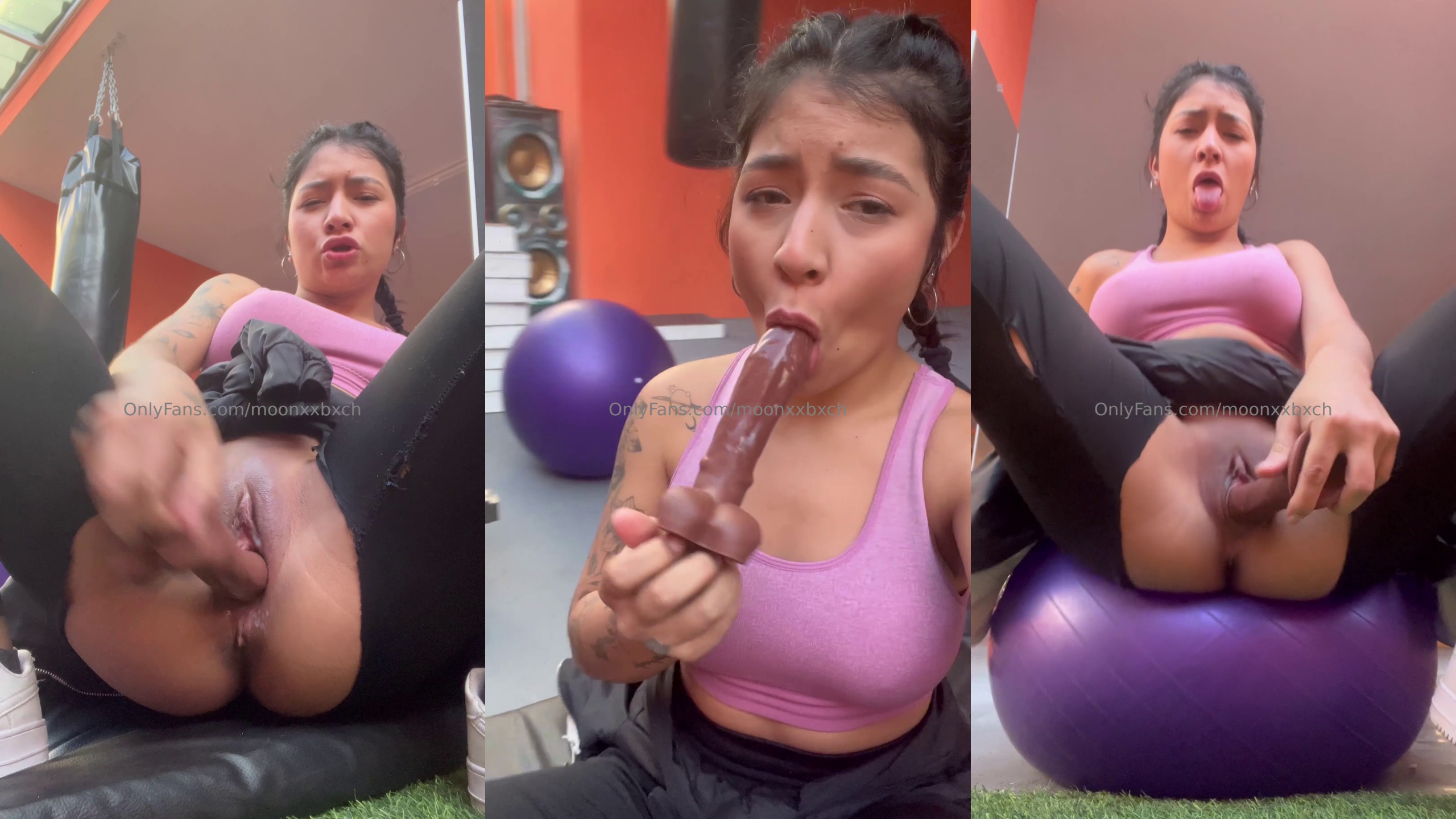 Moonxxbxch Masturbates At The Gym