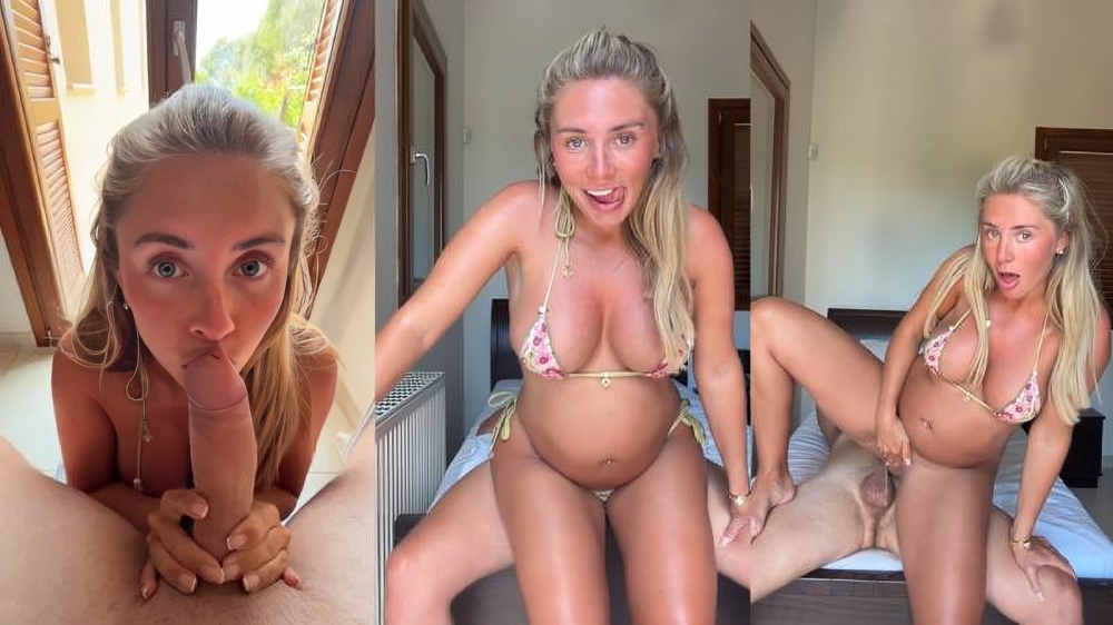 Pregnant Bonnie Blue Gets Her Pussy Banged