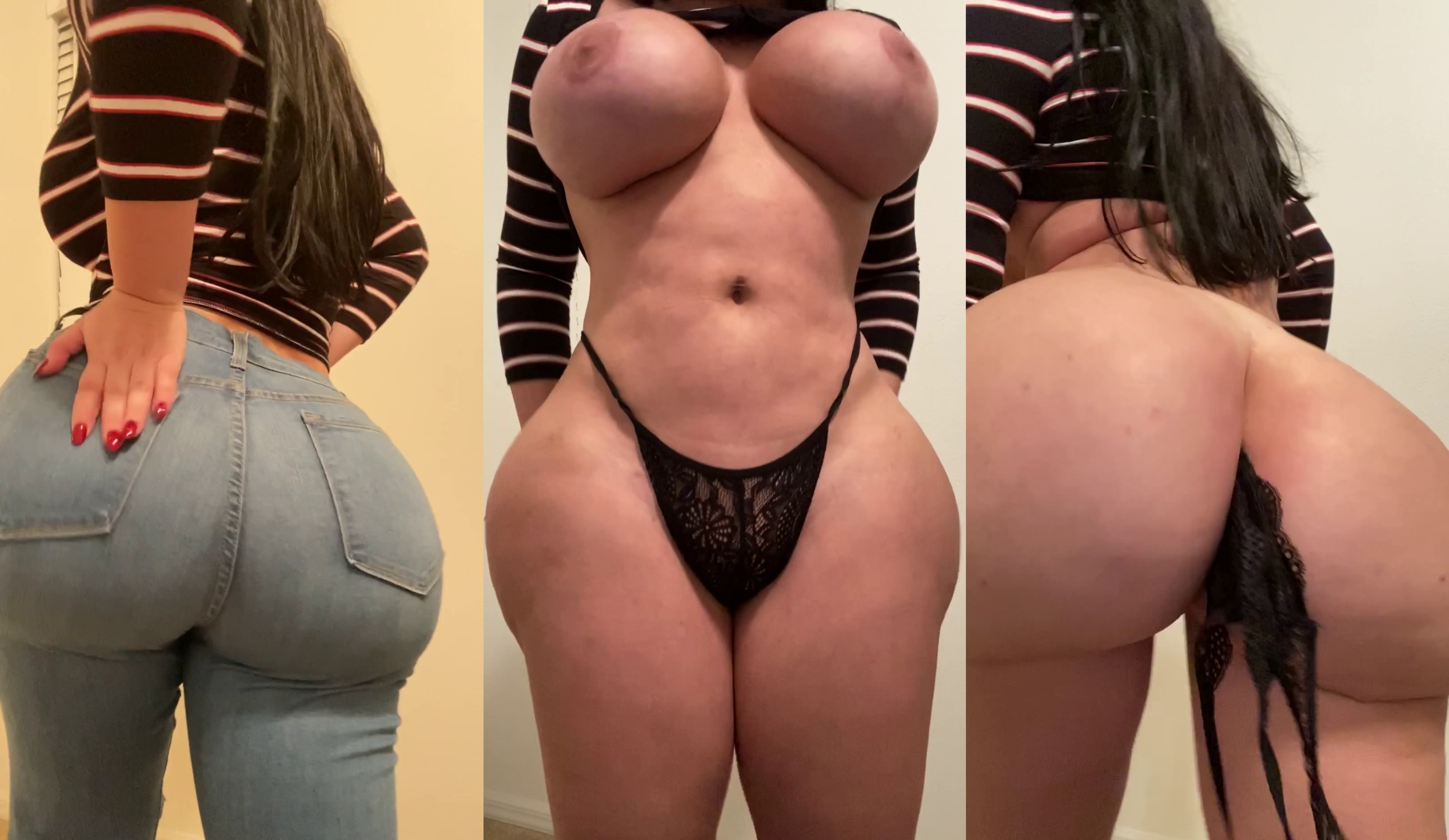 Crystal Lust Slaps Her Ass For Her Followers